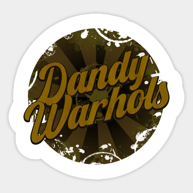 dandy warhols Sticker by varkoart